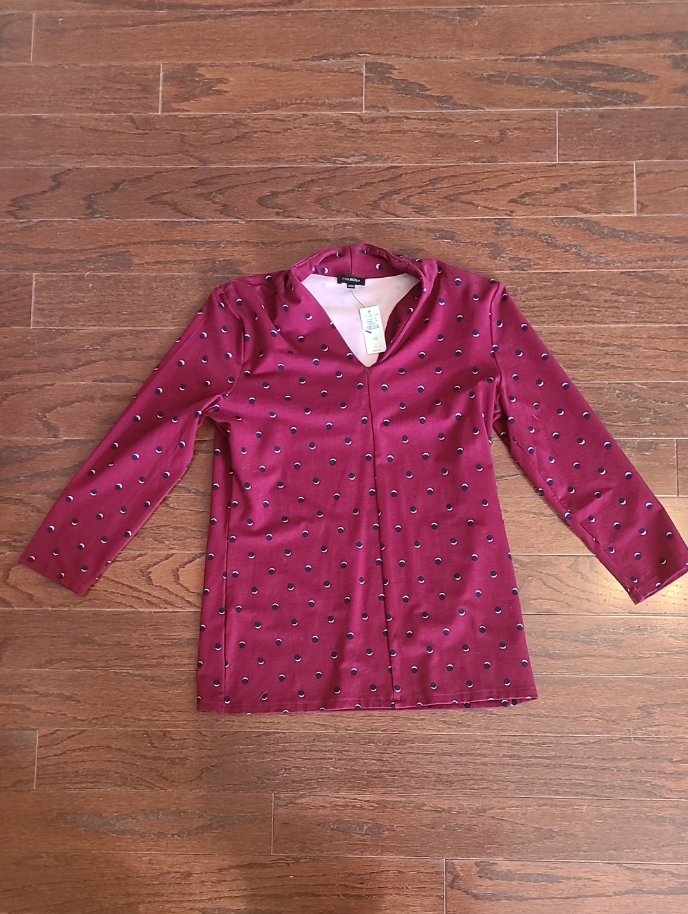 Talbots Platinum Jersey Top